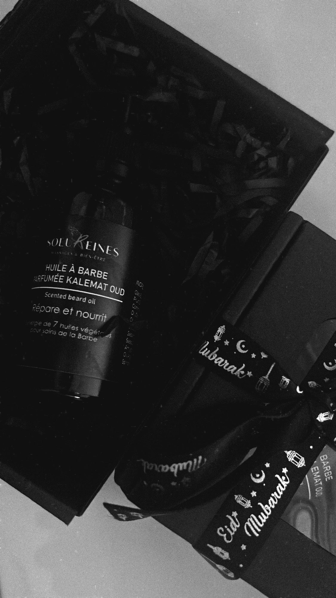 Coffret HOMME | Savon exfoliant Nigelle & Huile à barbe
