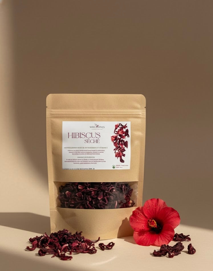 Hibiscus séché naturel