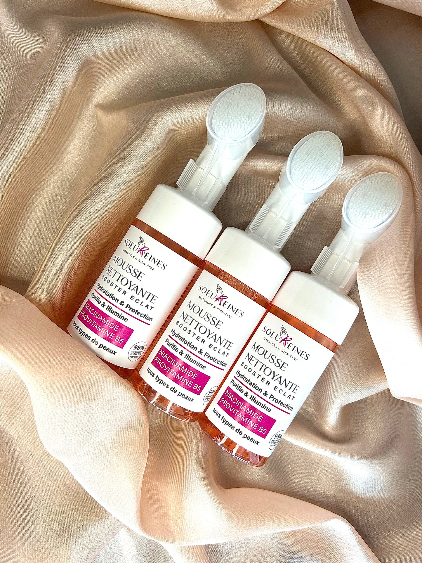 Mousse nettoyante visage |  Niacinamide & Provitamine B5