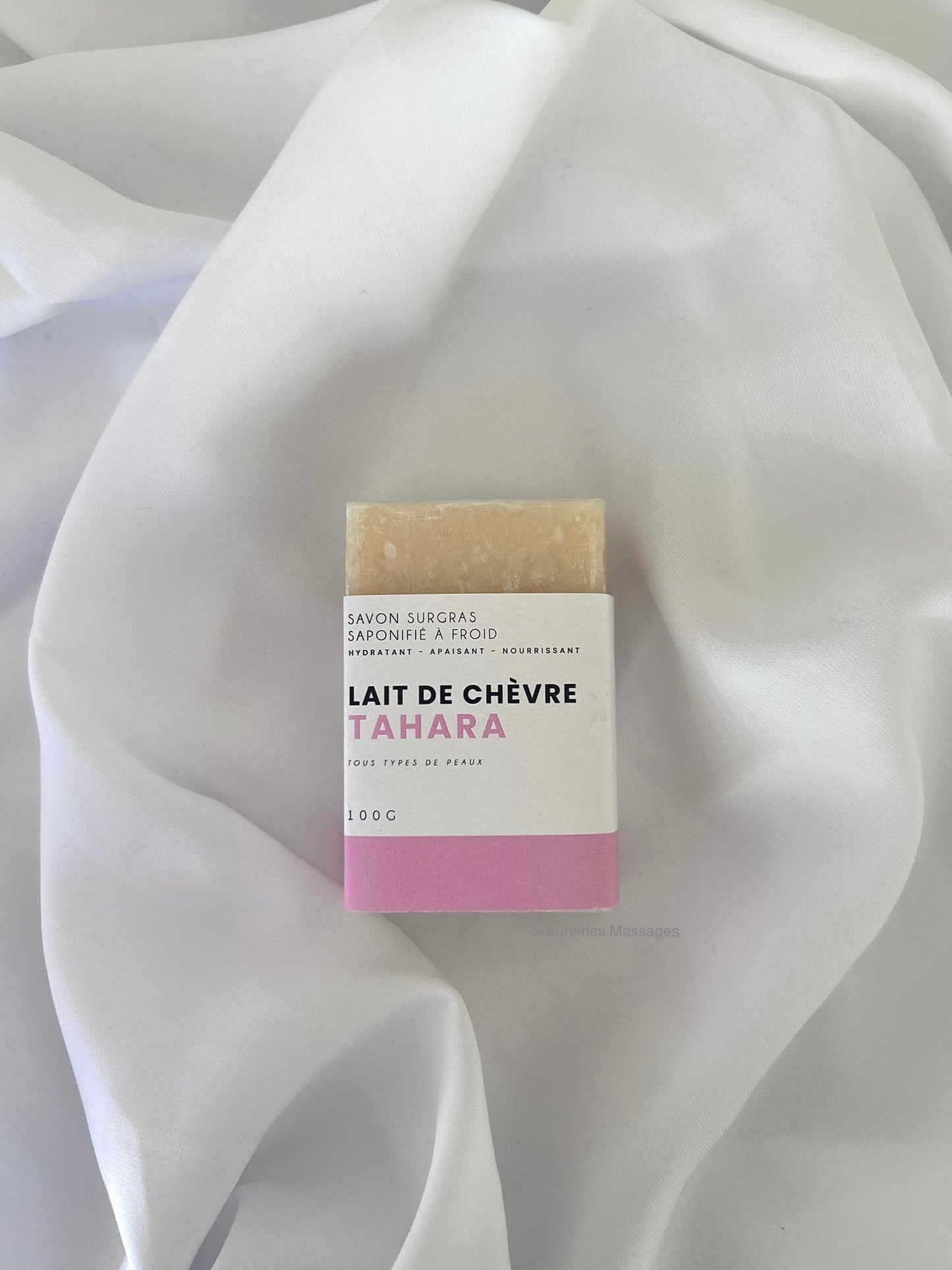 Savon saponifié à froid | Lait de chèvre & Tahara